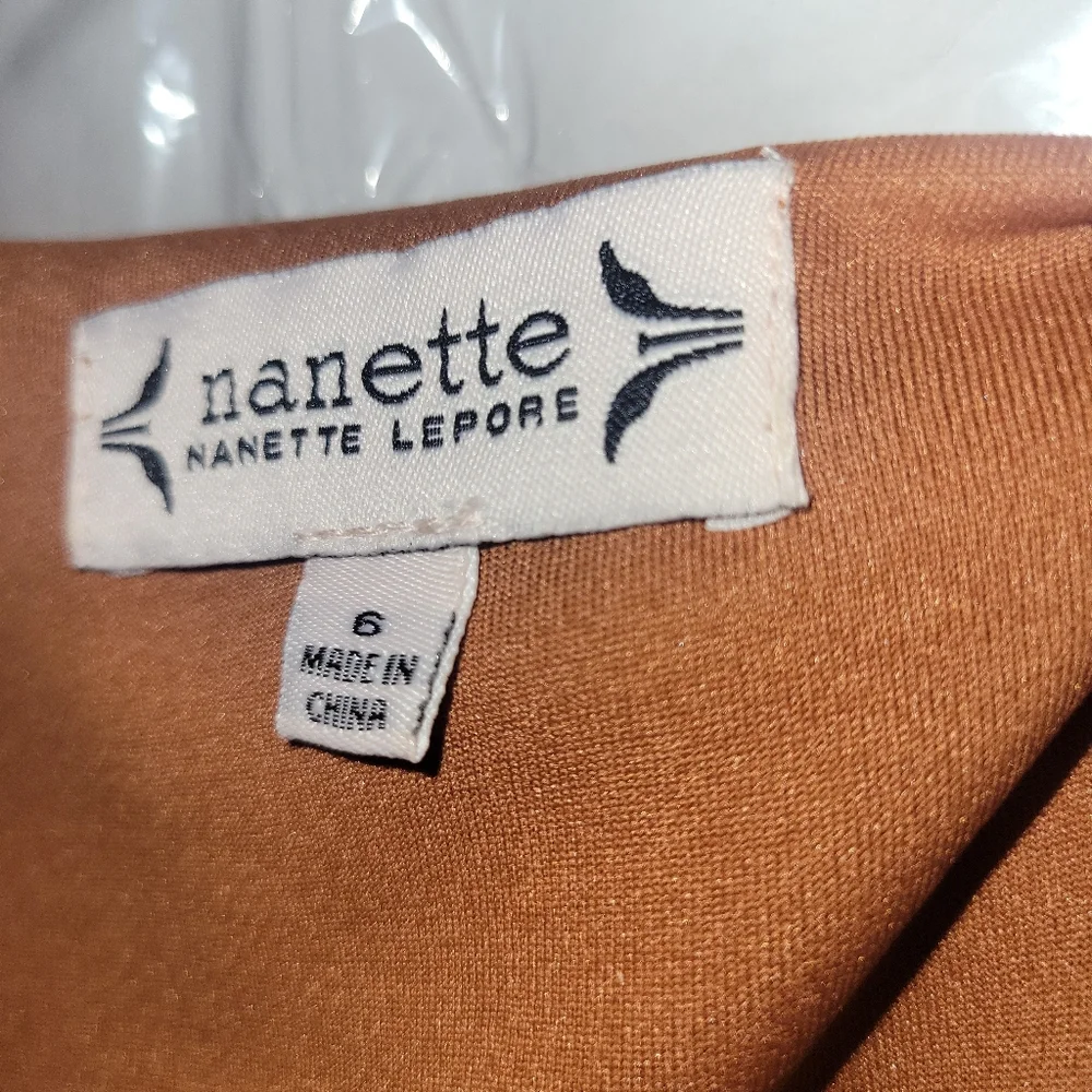 Nanette Lepore Sleeveless V-neck Dress - Picture 10 of 10